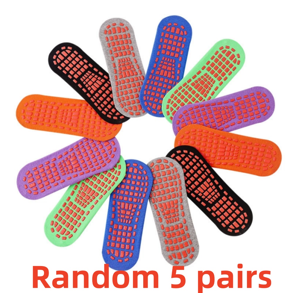 Trampoline Park Sock - Random 5 Pairs of Trampoline Socks