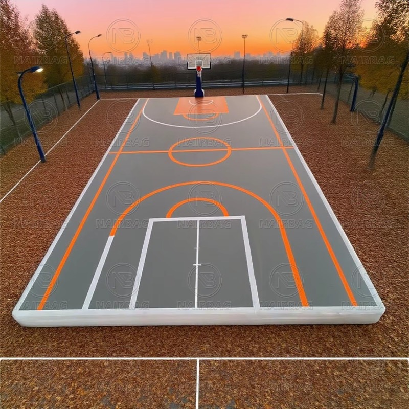 Outdoor Sport Court Flooring - Air Court Infla Sport Court Airtrack