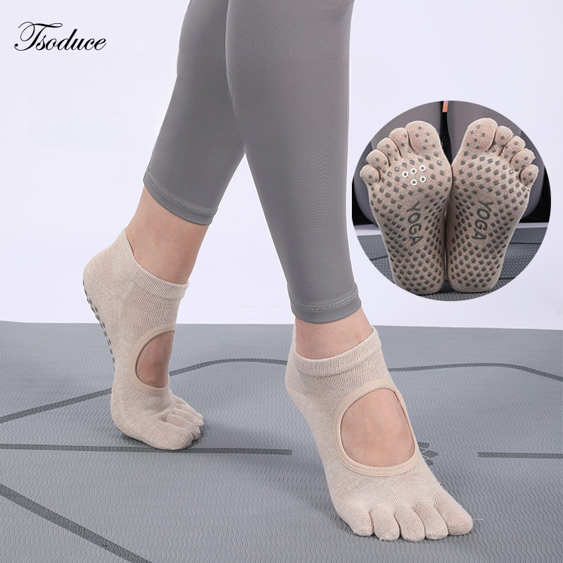 Trampoline Park Sock - Professional Yoga Socks Silicone Non-Slip Breathable