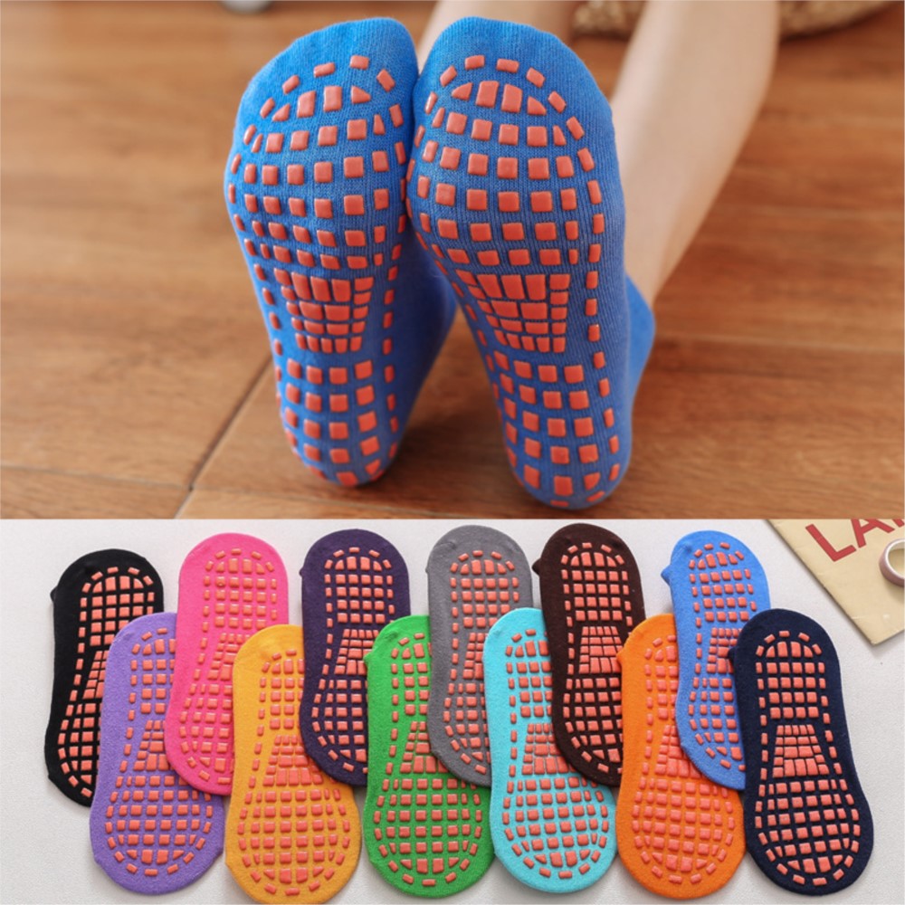 Trampoline Park Sock - Kids Adults Anti-Slip Socks Parent-Child Trampoline