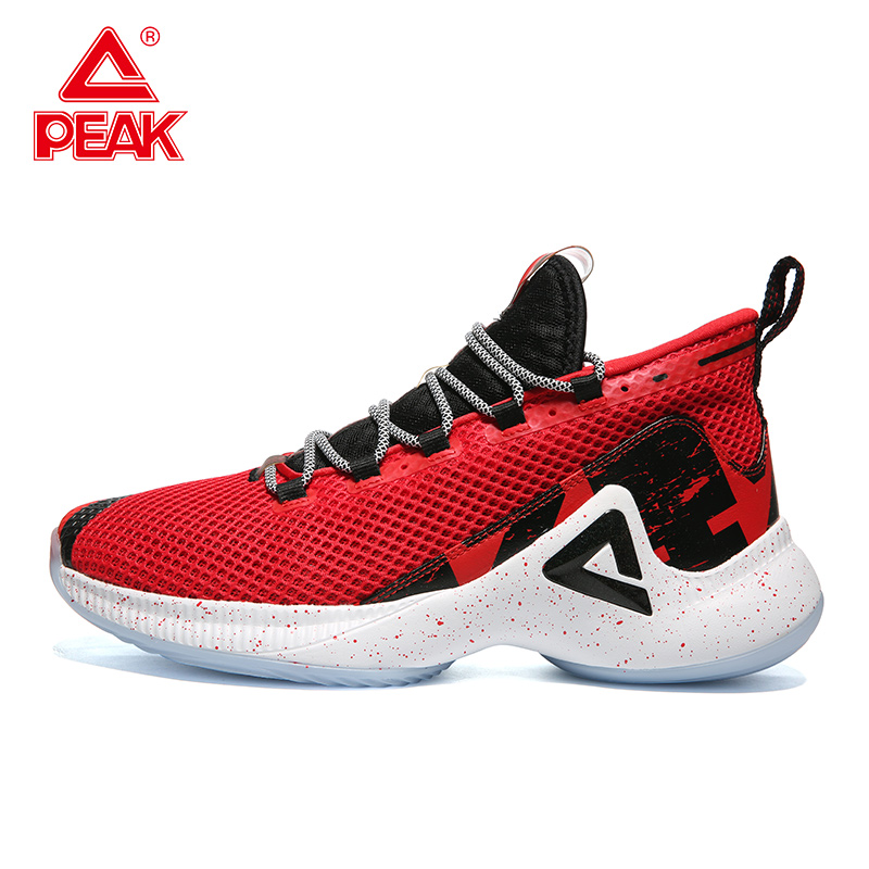Outdoor Sport Court Flooring - PEAK Men Basketball Sneakers P-MOTIVE Breathable