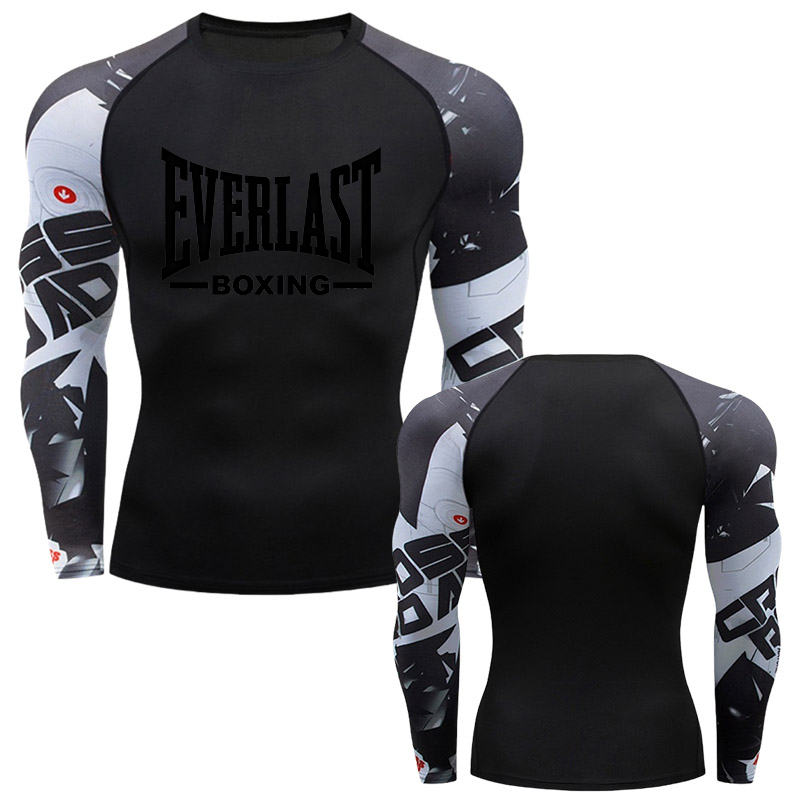 Outdoor Sportswear - EVERLAST BOXING New Men's Running Compression
