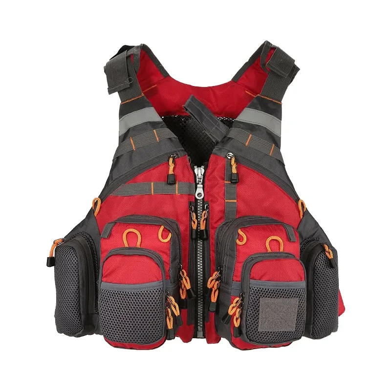 Adjustable Fishing Vest Breath - Outdoor Sport Waterproof Jacket ulasan dan harga