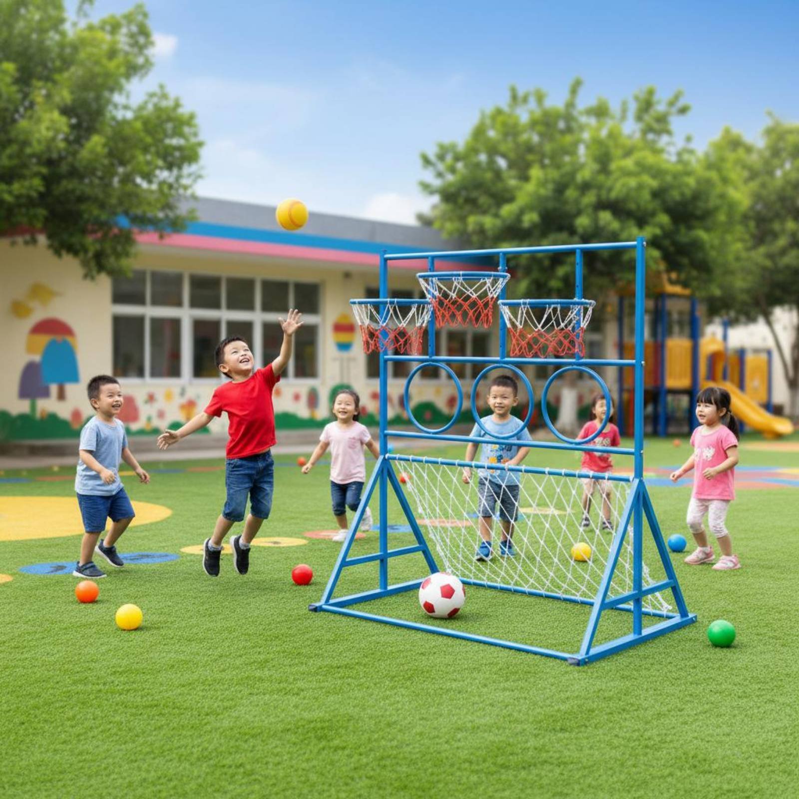 Multi Sport Game Stand Outdoor - Outdoor Sports Center ulasan dan harga