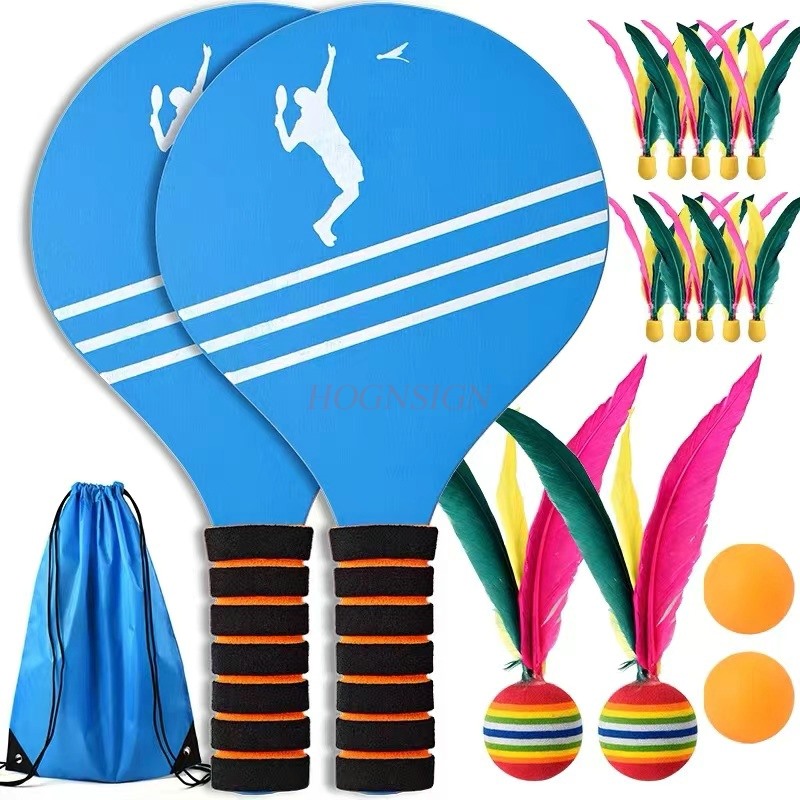 Badminton racket Solid wood in - Indoor Sport And Outdoor Sports ulasan dan harga