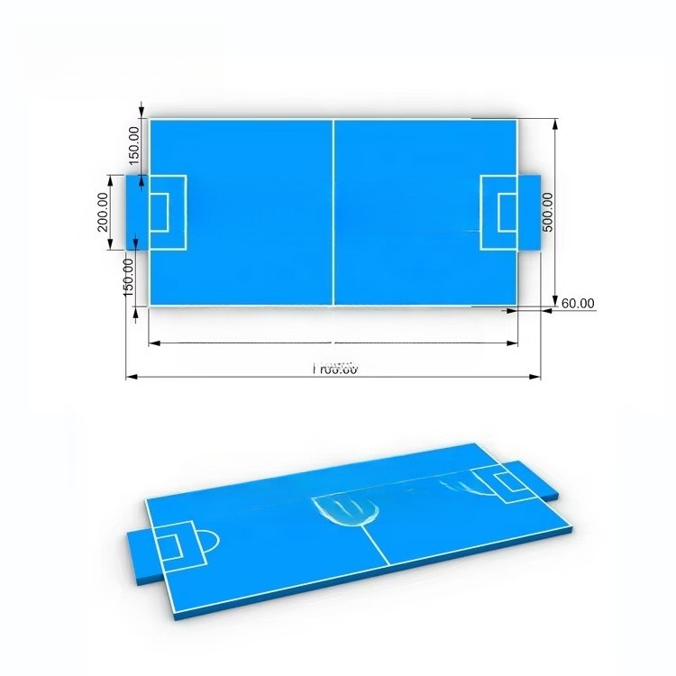 Portable Indoor and Outdoor In - Outdoor Sport Court Flooring ulasan dan harga