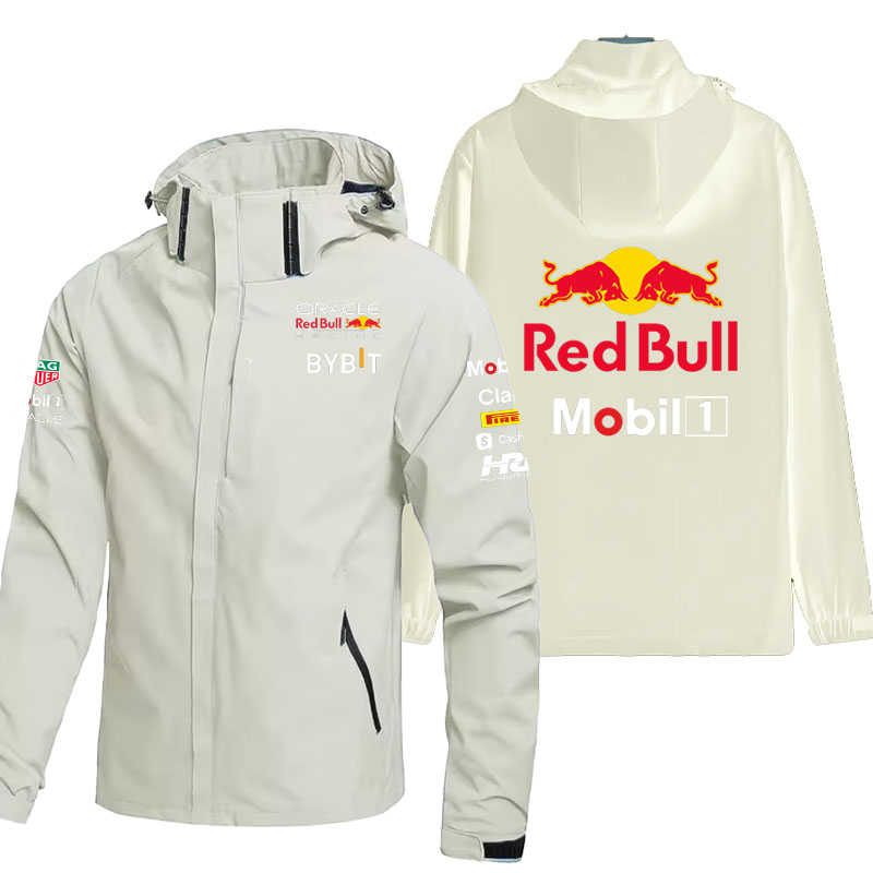 Red Bull Logo Outdoor Men's Wa - Outdoor Sport Waterproof Jacket ulasan dan harga