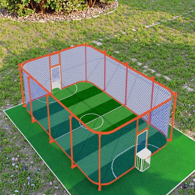 Indoor Outdoor Soccer Cage Fut - Outdoor Sport Court Flooring ulasan dan harga