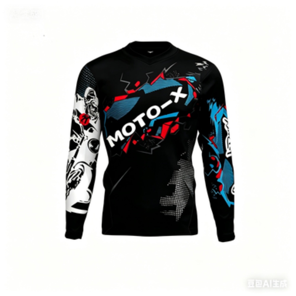 MOTO-X Themed Long-Sleeve Spor - Outdoor Sportswear ulasan dan harga