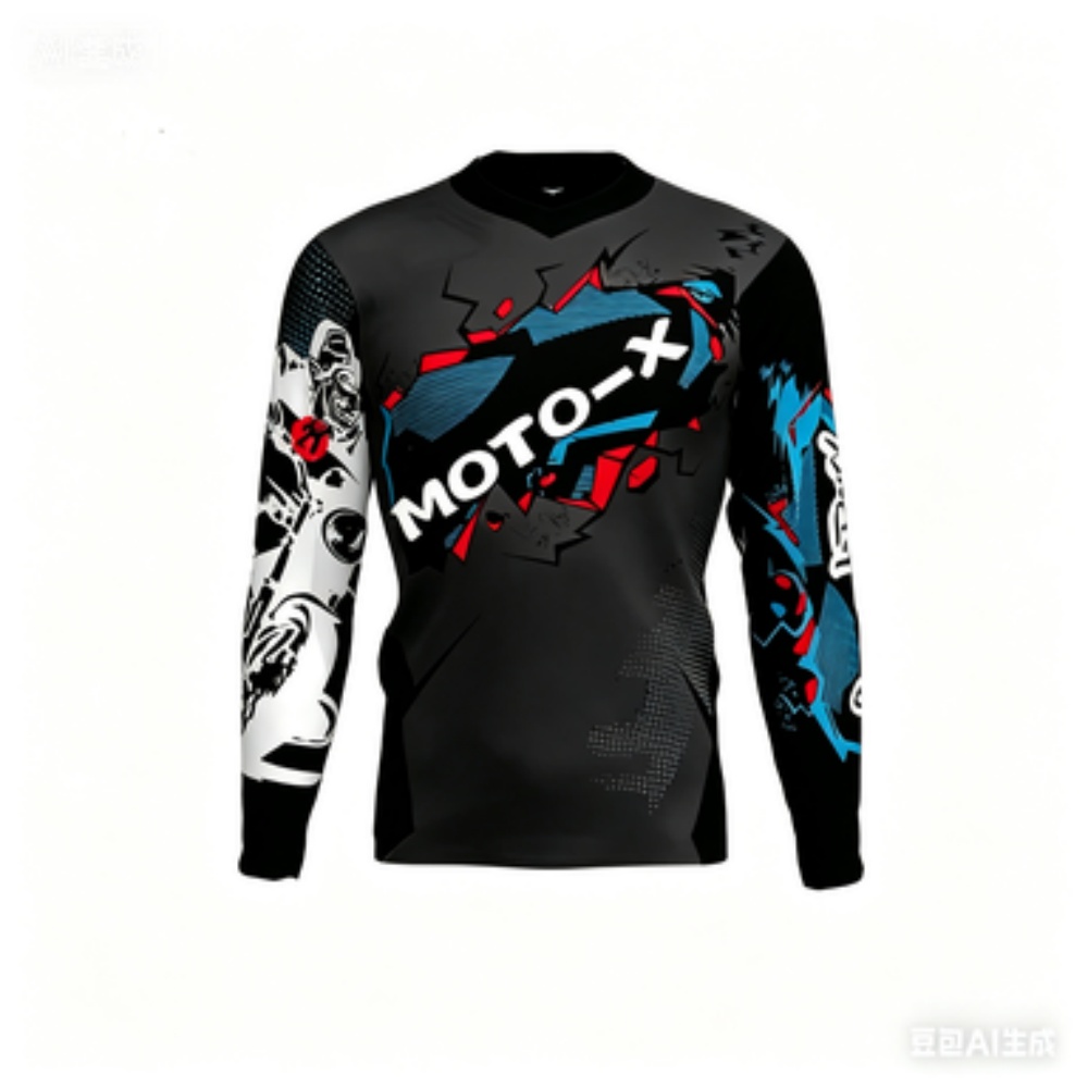 MOTO-X Themed Long-Sleeve Spor - Outdoor Sportswear ulasan dan harga