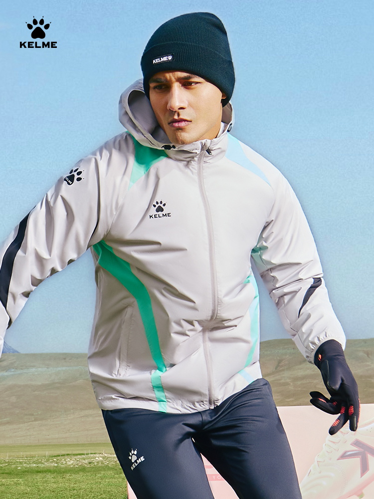 KELME sports windbreaker men's - Outdoor Sport Waterproof Jacket ulasan dan harga
