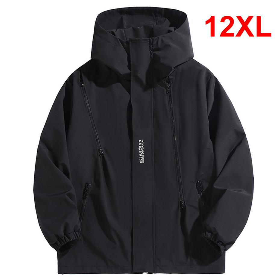 10XL 12XL Plus Size Windbreake - Outdoor Sport Waterproof Jacket ulasan dan harga