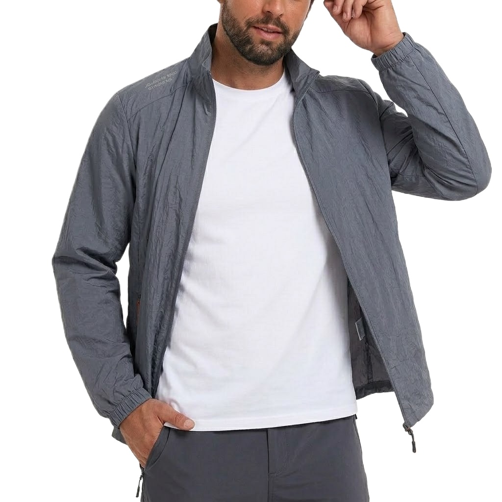 Mens UPF50+ Performance Sunscr - Outdoor Sport Coat ulasan dan harga