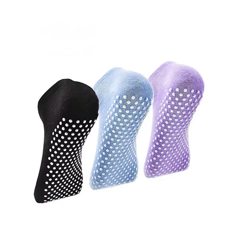 1-3 pairs Women Anti-Slip Sock - Trampoline Park Sock ulasan dan harga