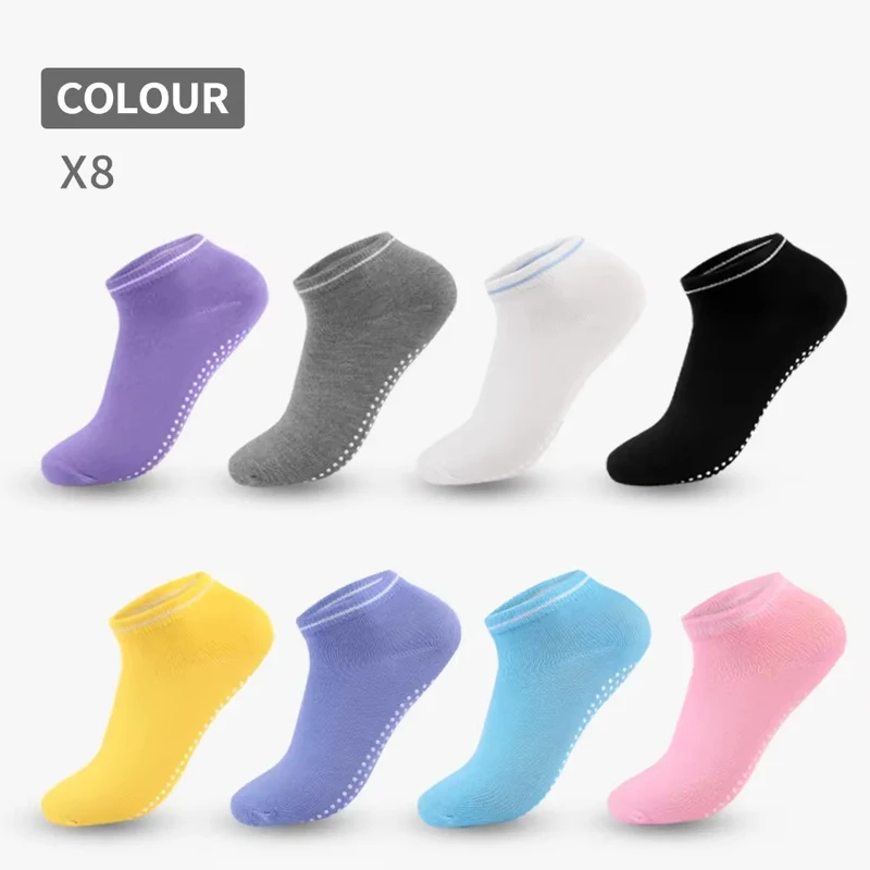 1-3 pairs Women Anti-Slip Sock - Trampoline Park Sock ulasan dan harga