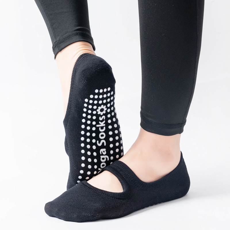 3 Pairs  Women Backless Yoga S - Trampoline Park Sock ulasan dan harga