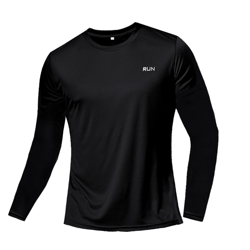 Sports Casual Crew Neck Long-S - Outdoor Sportswear ulasan dan harga