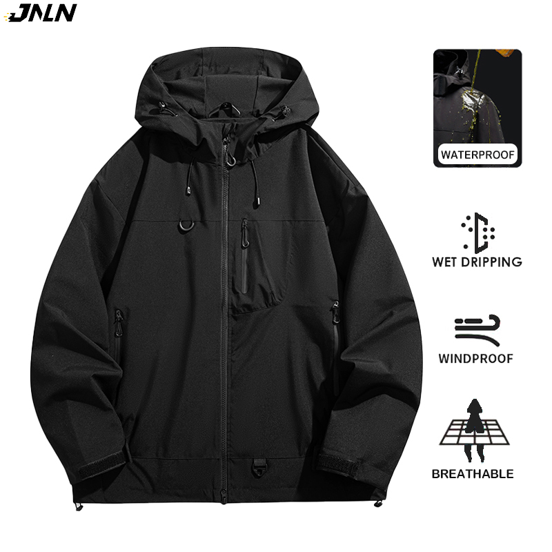 JNLN Unisex Waterproof Windbre - Outdoor Sport Waterproof Jacket ulasan dan harga