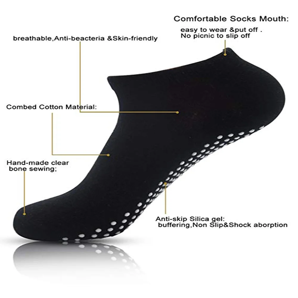 Women Anti-Slip Sock trampolin - Trampoline Park Sock ulasan dan harga
