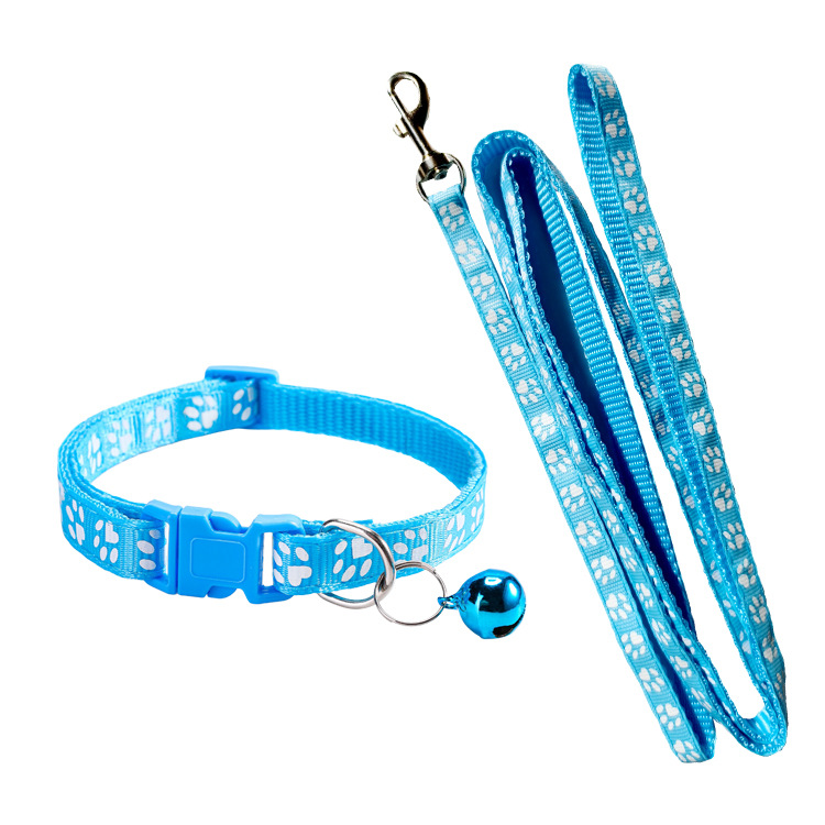 Dog Paw Print Pet Traction Rop - Headcollar Rope Set ulasan dan harga