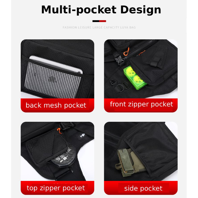 Tactical Camping Fishing Vest  - Outdoor Sport Coat ulasan dan harga