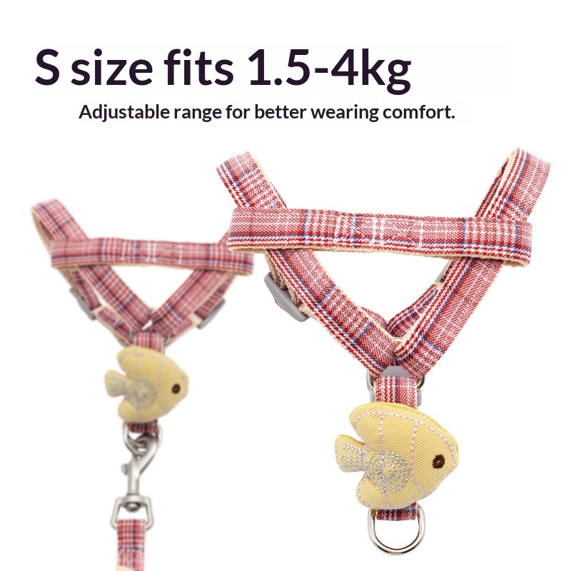 Small Dog Harness and Leash Se - Headcollar Rope Set ulasan dan harga