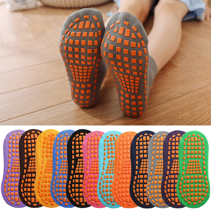 10 Pairs Kids Adults Anti-Slip - Trampoline Park Sock ulasan dan harga