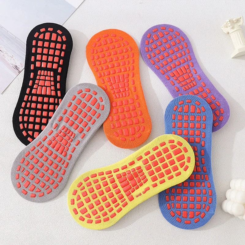 Kids Adults Anti-Slip Sock Tra - Trampoline Park Sock ulasan dan harga