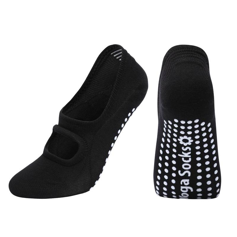 Backless aerobics Pilates sock - Trampoline Park Sock ulasan dan harga