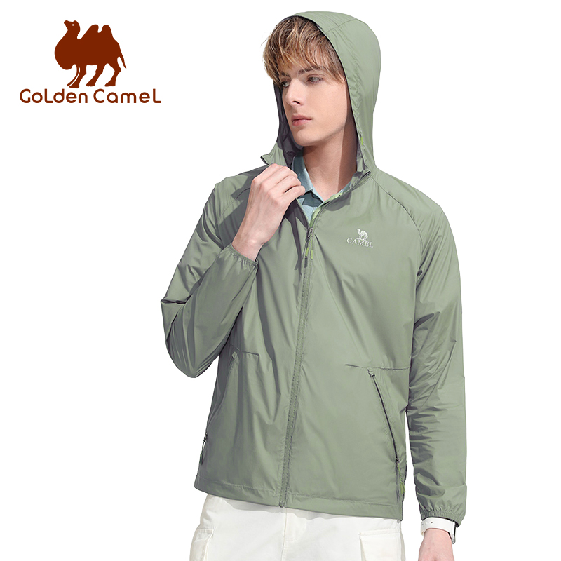 GOLDEN CAMEL Men's Sunscreen C - Outdoor Sport Coat ulasan dan harga