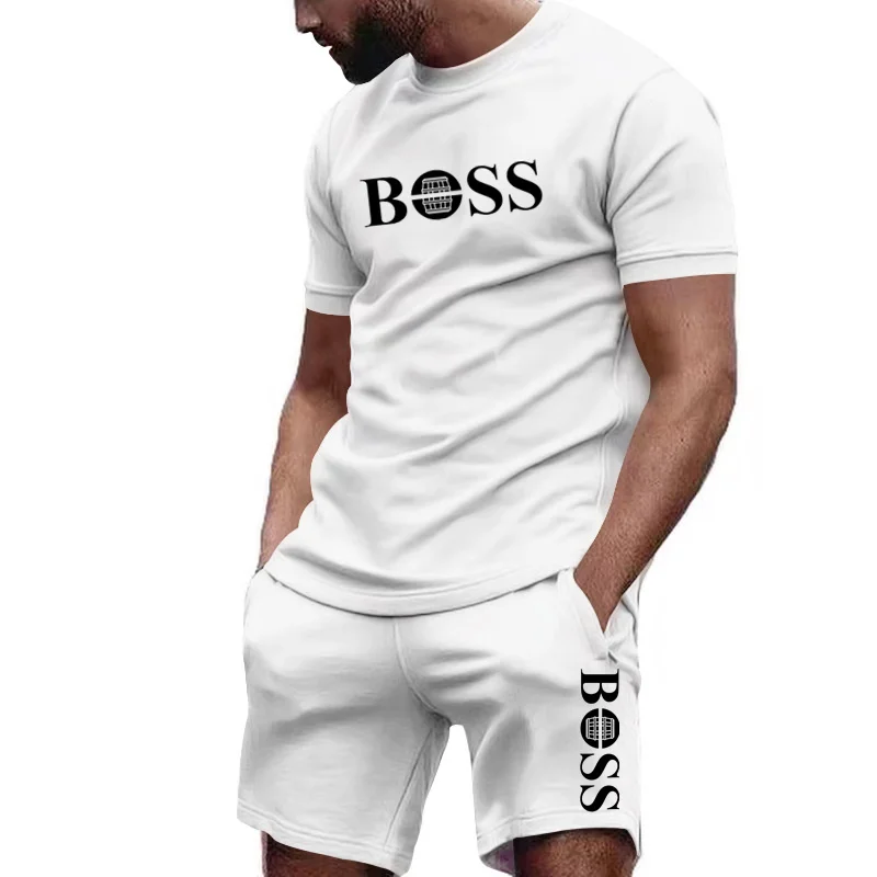 Men's two-piece sportswear sho - Outdoor Sports Leisure ulasan dan harga