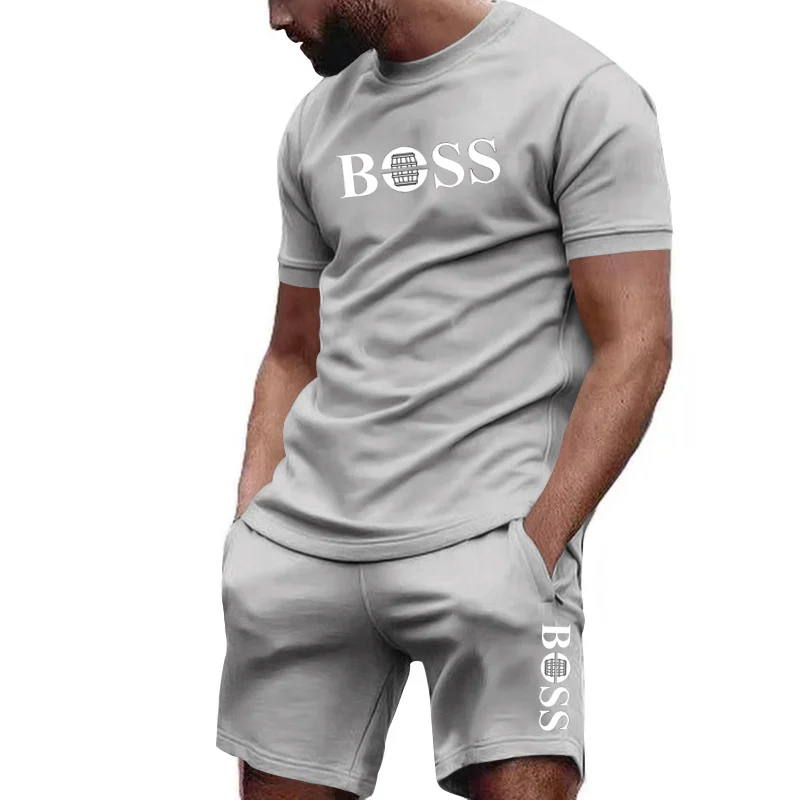 Men's two-piece sportswear sho - Outdoor Sports Leisure ulasan dan harga