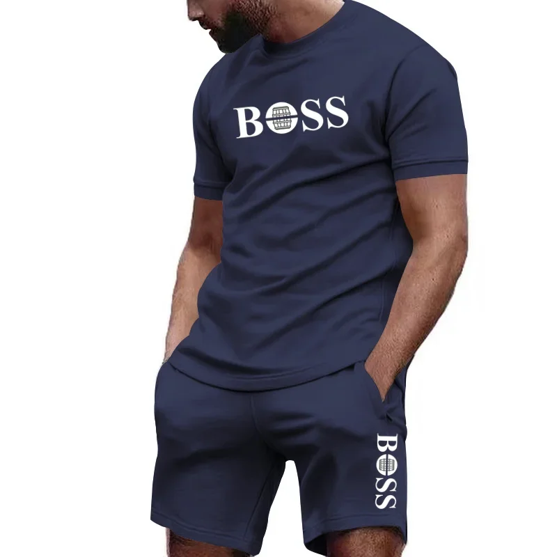 Men's two-piece sportswear sho - Outdoor Sports Leisure ulasan dan harga