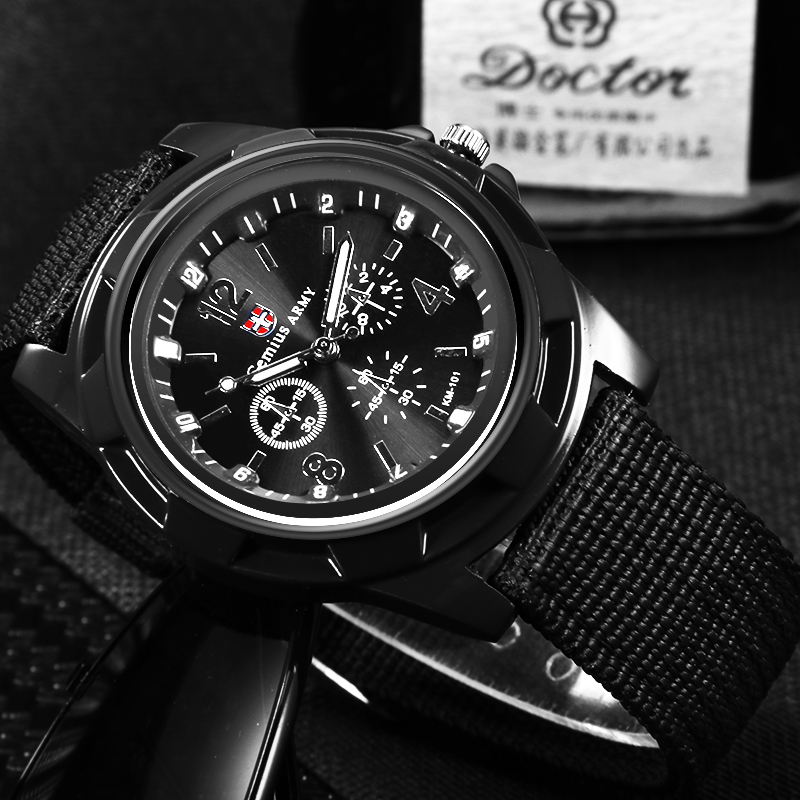 Men's Sports Watch Quartz Nylo - Indoor Sport And Outdoor Sports ulasan dan harga