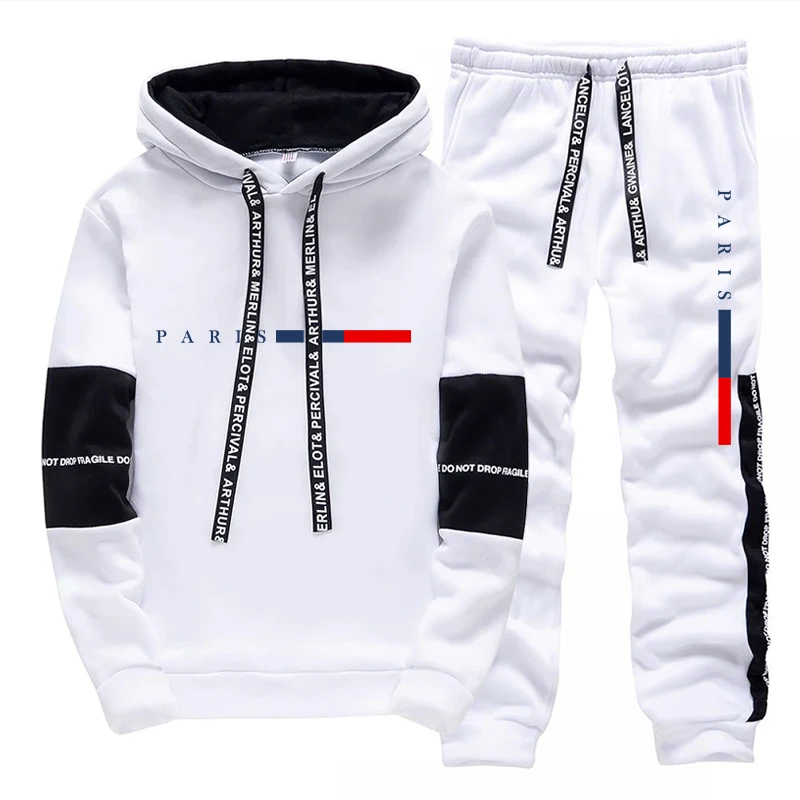 Men's Set/Hoodie/Pants Paris F - Outdoor Sportswear ulasan dan harga