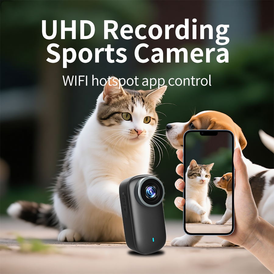 4K Action Camera for Pets vide - Indoor Sport And Outdoor Sports ulasan dan harga