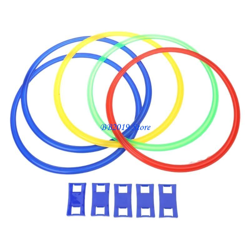 Q0KB Jumping Hoop Set Outdoor  - Indoor Sport And Outdoor Sports ulasan dan harga