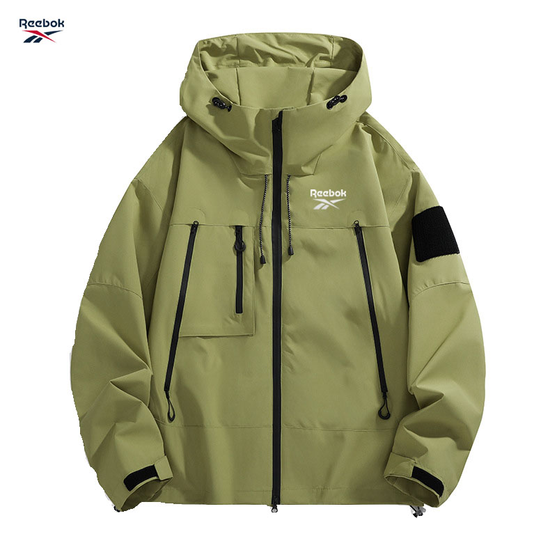 Reebok Men's Hooded Jacket, Bl - Outdoor Sport Waterproof Jacket ulasan dan harga
